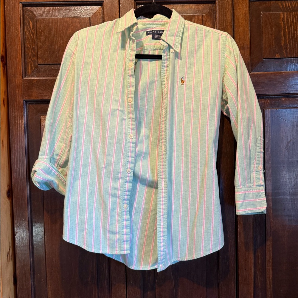 Ralph Lauren Pastel Striped Shirt